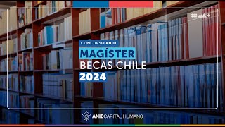 Taller informativo concurso Magíster Becas Chile 2024 [upl. by Gerianne]