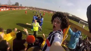 Grimsby Town 2015 Best Away Fan Cam Moments [upl. by Ydahs]