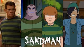 Evolution of Sandman in movies and cartoons 60fps [upl. by Llyrehc]