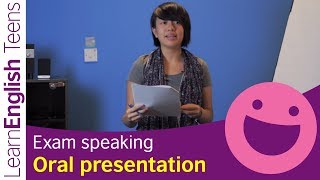 Exam speaking Give a presentation [upl. by Ainevuol830]