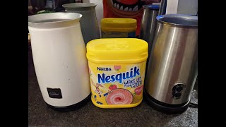 Velvetiser NESQUIK  Will it Velvetise or Alditise  Nestle Nesquik [upl. by Attelliw905]