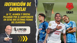 Universitario Alianza Lima y Cristal pelean por ganar el campeonato 2024 [upl. by Ahsinhoj]