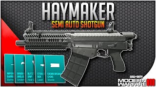 Haymaker Semi Auto Shotgun Buckshot and Dragons Breath Stats and 2 Classes To Try in MWIII [upl. by Hairehcaz]