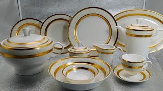 Melamine Dinner Set 135pc 12 members Big set fancy quality subscribe my youtube chainnal 9247237761 [upl. by Esila457]