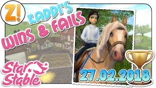 Star Stable SSO Kaddis Wins amp Fails  Sunnywish 27022018 [upl. by Cirtap242]