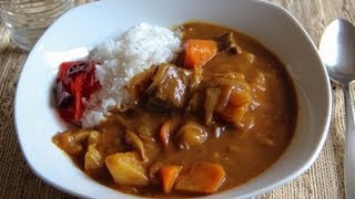 Curry and Rice Recipe  Japanese Cooking 101 [upl. by Wellington]