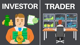 2 Perbedaan Investor dan Trader di Pasar Modal [upl. by Zarger324]