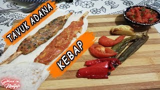 TAVUK ADANA KEBAP TARİFİ  Evde kolaylıkla yapın [upl. by Adias148]