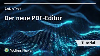 Der neue PDFEditor in AnNoText [upl. by O'Grady335]