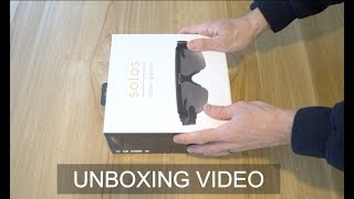 SOLOS SMART GLASSES UNBOXING [upl. by Ramedlav]