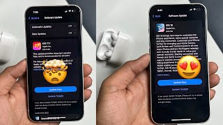 iOS 177 Or iOS 18  How To Update iOS 18 After 177  iOS 177 Update Battery Drain [upl. by Gnoht]