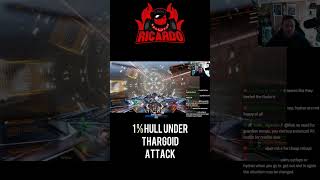 Surviving a Thargoid Attack with 1 Hull LEFT in Elite Dangerous [upl. by Mayram31]