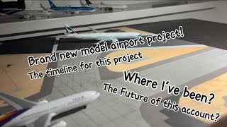 My NEW 1400 Model Airport Project [upl. by Adnawyek]