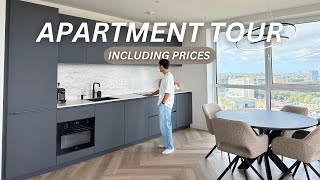 Apartment Tour including prices  bought at 25 yo  SelfTaught Dev [upl. by Ahtael]