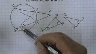 Demostración teorema de las secantes 01 [upl. by Anicul]