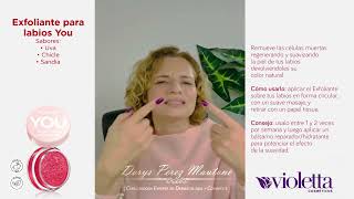 Exfoliante para Labios You  Violetta by Dorys Pérez Mautone [upl. by Isteb]