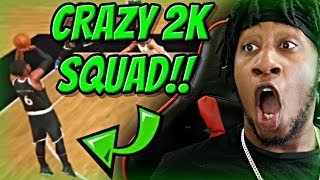 YOU NEVER SEEN A SQUAD LIKE THIS BEFORE STAX KING SHAWN JUICEMAN AND GLIDE TAKEOVER  NBA 2K19 [upl. by Alemrac543]