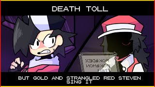 Death Toll  But Gold and Strangled Red Steven Sing It  Animated Cover [upl. by Obola144]