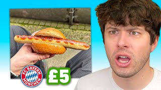 Reacting to Football Stadium Food 🌭 [upl. by Nadya777]