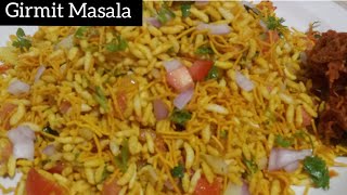 Girmit recipeMasala puffed riceNorth karnataka special Girmit recipe [upl. by Cointon]