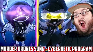 Murder Drones Song quotCybernetic Programquot By Mike Geno ft KathyChan★ amp longestsoloever REACTION [upl. by Elison]