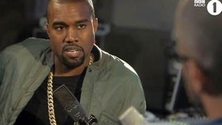 KANYE WEST SAYS HES NO 1 ROCKSTAR ON THE PLANET BBC INTERVIEW 2013 [upl. by Yardna596]