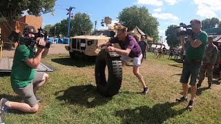 WCCO team undergoes Army drills at the State Fair [upl. by Arimaj]