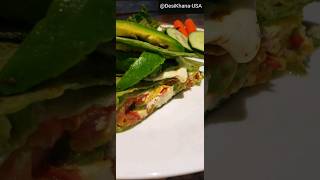 Tortilla Wrap Recipe  Healthy Breakfast Recipe food easyrecipe shorts [upl. by Gottfried]