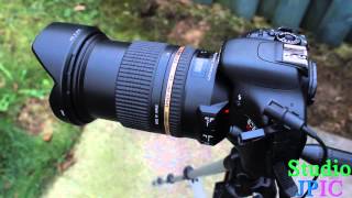 Tamron SP 24 70 Di VC 28 VCAF noise and AF speed test [upl. by Nosemyaj]