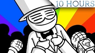 EVERYBODY DO THE FLOP asdfmovie song 10 HOURS [upl. by Blackwell]