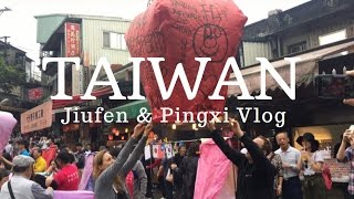 TRIP TO TAIWAN 台湾  JIUFEN amp PINGXI SKY LANTERN 🏮 VLOG [upl. by Kerin]