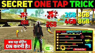 Free Fire Max Auto Headshot Trick 2024 Sensitivity  2gb 4gb 6gb Ram Headshot Sensitivity Setting [upl. by Nana]