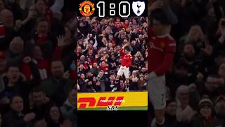 Manchester United Vs Tottenham Hotspur Highlights shorts youtube football [upl. by Drofxer575]