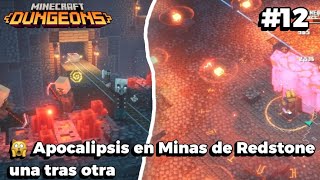 🙀Apocalipsis en Minas de Redstone una tras otra  Creepers con Arqui Minecraft Dungeons 12 Español [upl. by Yorle846]