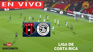 ALAJUELENSE VS SPORTING SAN JOSE EN VIVO POR GRANEGA 🔴 LIGA PROMERICA  CLAUSURA  JORNADA 1 [upl. by Lekcim47]