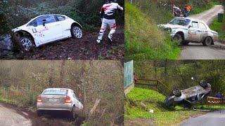 Rally Ciudad de Langreo 2023  Crashes amp Big Show  CMSVideo [upl. by Leonardi]