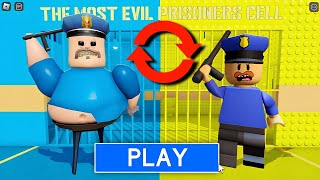 BARRY in LEGO WORLD  Escape From Obby Lego Barrys Prison Run in ROBLOX [upl. by Ocsecnarf]