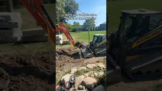 machinery over muscles excavator skidsteer kubota newholland tiltrotator engcon [upl. by Yuria]