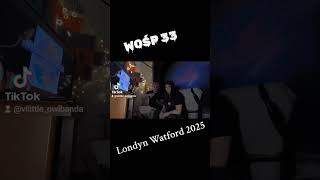 WOŚP 33 Watford Londyn 26 stycznia 2025 roku rap newmusic hiphop music dance artist [upl. by Skippy]