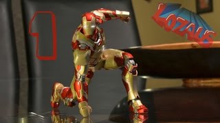 IRONMAN Stop Motion Action Video Part 1 [upl. by Attenohs]