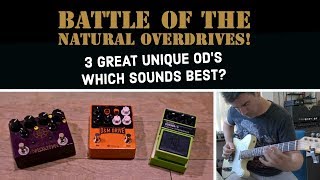 BATTLE OF THE NATURAL OVERDRIVES Which sounds best [upl. by Eetsim]