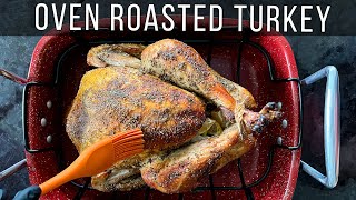 Oven Roasted Turkey Recipe for Beginners no brine needed [upl. by Erfert]