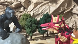 Godzilla world War of Kaijus￼ Part 14 Kong and king Caesar vs Titanosaurus ￼￼ [upl. by Aleris545]