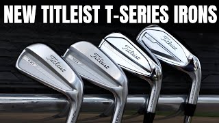 Club Junkie Titleist T Series Irons With Josh Talge and Marni Ines [upl. by Elleivap]