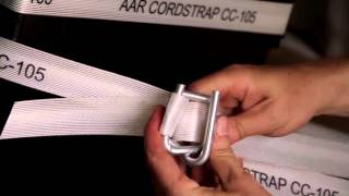 Cordstrap  3 Amarre Composite  Hebilla CB  Tensor manual [upl. by Siraved]