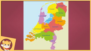 Hoedoeje Wat zijn de provincies en hoofdsteden van Nederland [upl. by Burrill147]