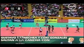 Peru x Tunez FIVB Womens Junior 2011 [upl. by Linus782]