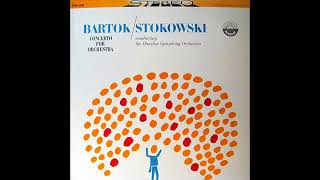 Bartok Concerto for Orchestra Stokowski and the Houston Symphony Orchestral 1963 [upl. by Dabney]