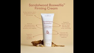 Young Living Sandalwood Boswellia Firming Cream 附中文字幕） [upl. by Hayalat]