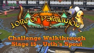 FFXIV Lord of Verminion Challenge Stage 15  Urths Spout Guide amp Walkthrough [upl. by Tewell815]